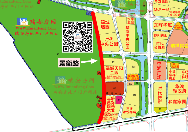 重磅!瑞祥新区两条路即将开建,周边的住户有福了&hellip;_房产资